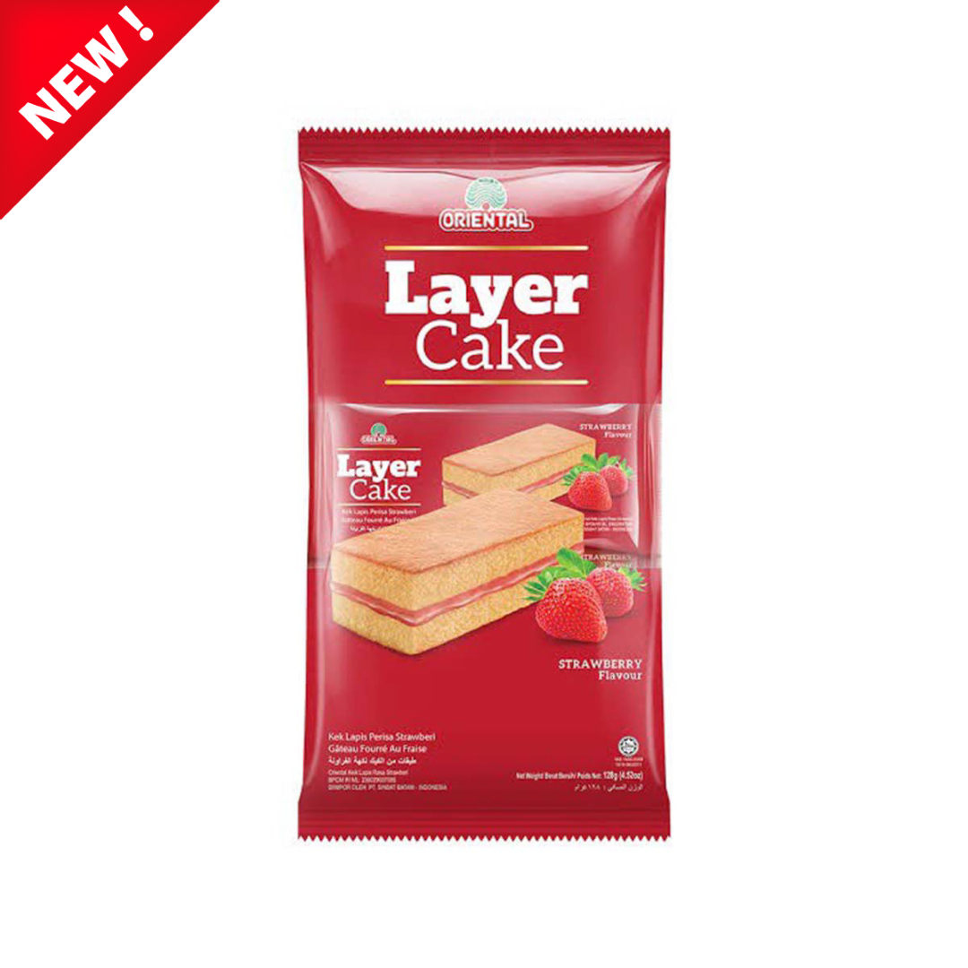 ORIENTAL STRAWBERRY LAYER CAKE 18G